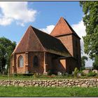 Kirche in Groß Brütz/Rückseite