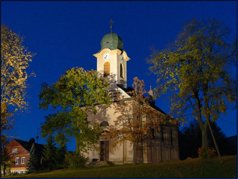 Kirche in Harrachov Tschechien