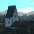 Kirche in hellem Licht