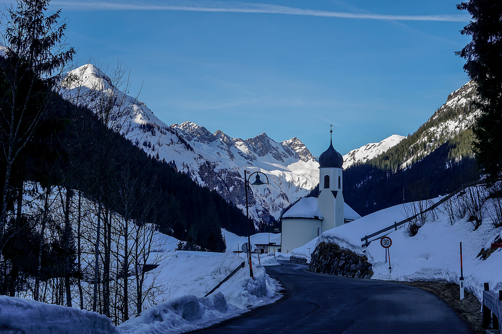 Kirche in Hinterhornbach