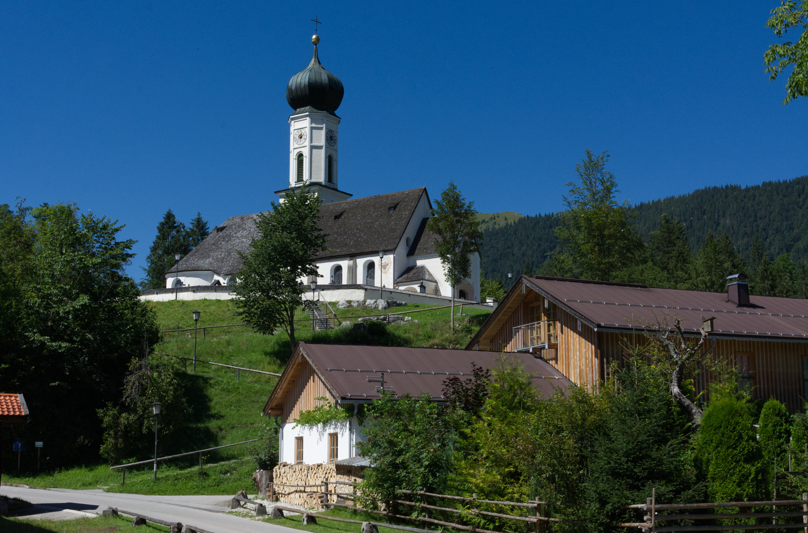 Kirche in Jachenau