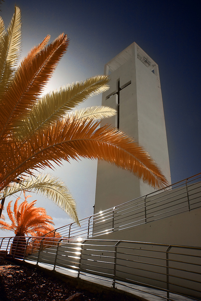 Kirche in Jandia/Fuerteventura an der Calle Abubilla