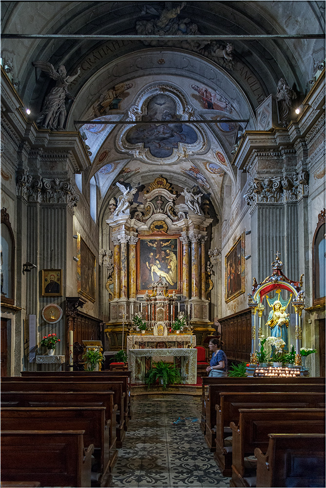 Kirche in Limone am Gardasee