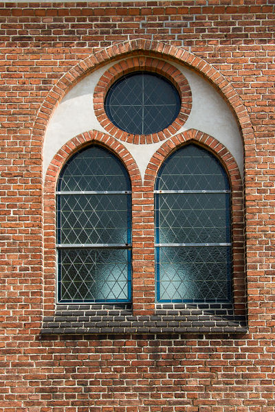 Kirche in Lühsdorf_ Fensterdetail