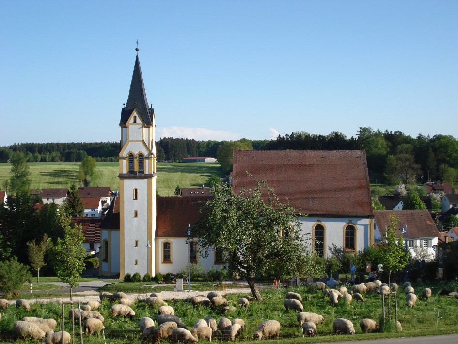 Kirche in Oberschwaben