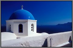 Kirche in Oia/Santorin