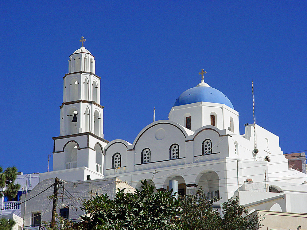 Kirche in Pyrgos (Santorini)