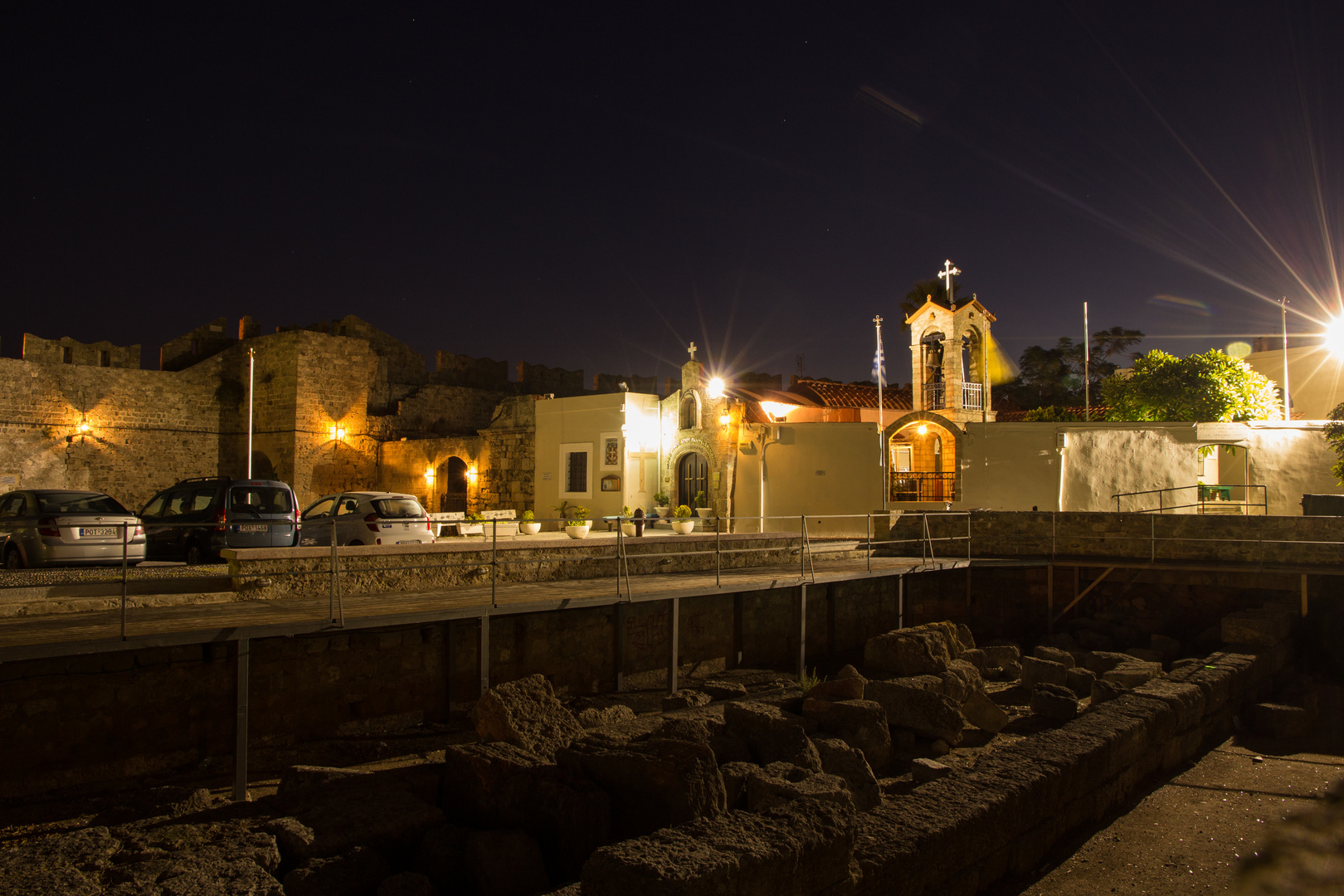 Kirche in Rhodos Altstadt