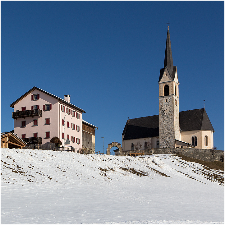 Kirche in Salouf