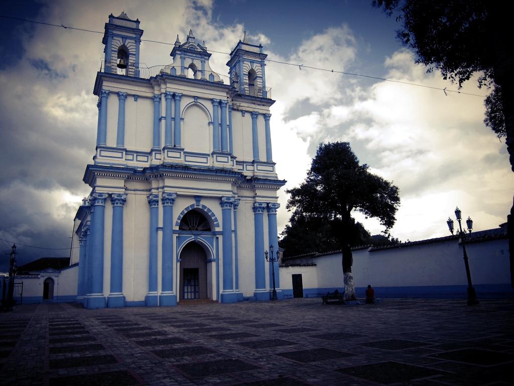 Kirche in San Critobal de las Casas, Mexiko