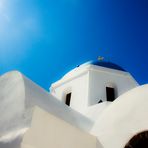 Kirche in Santorini (Farbe)