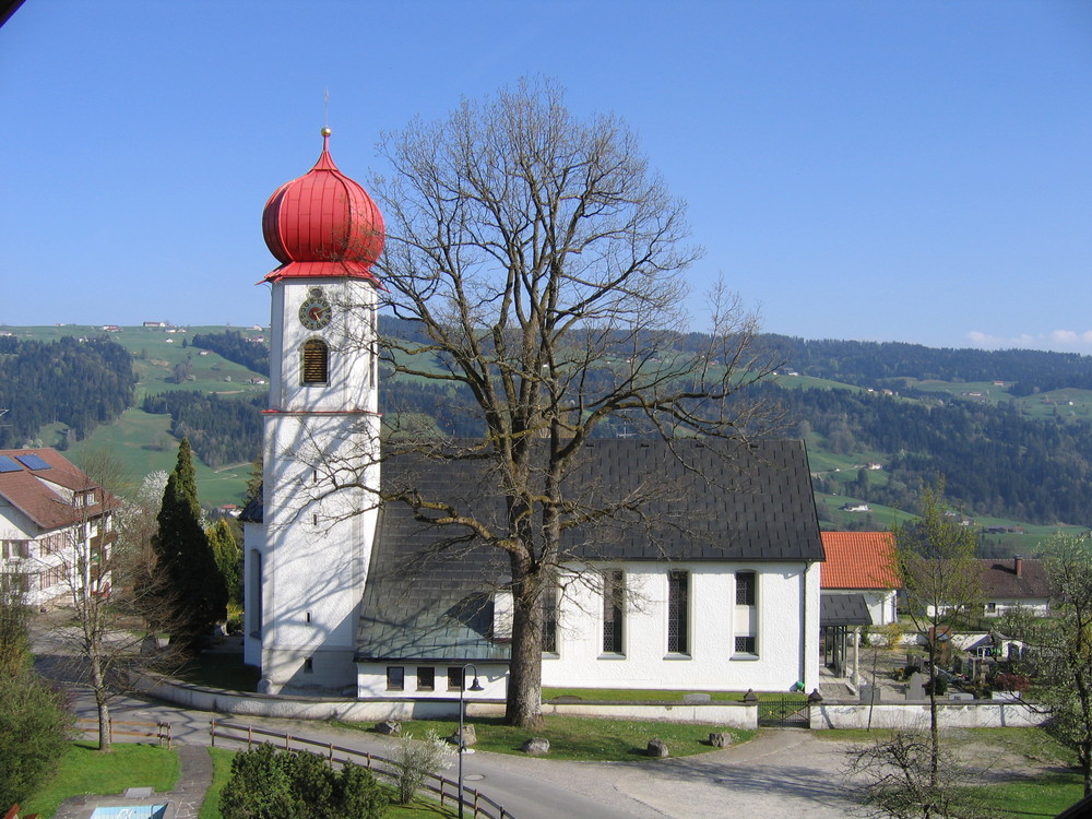 Kirche in Scheffau (Scheidegg)