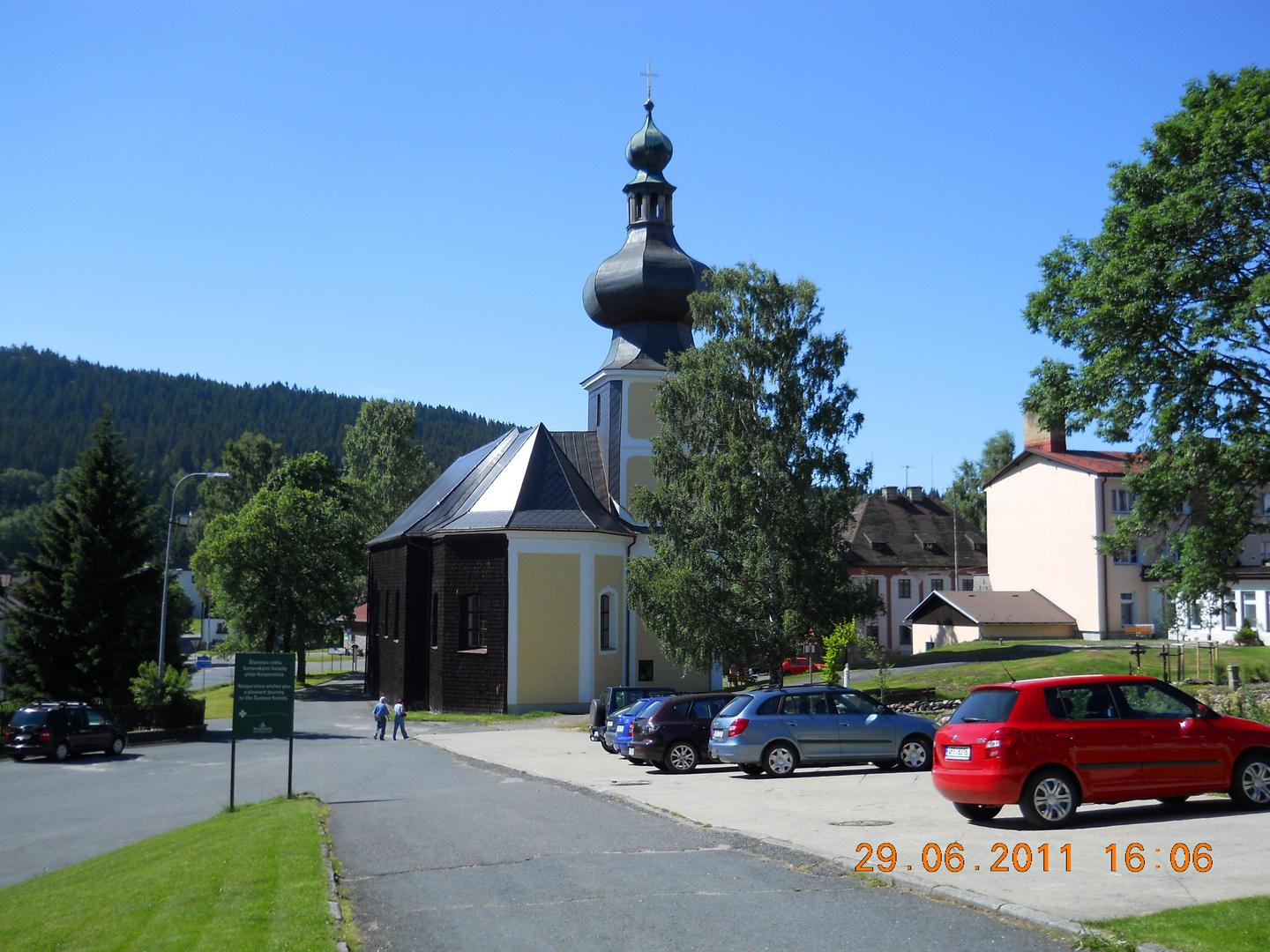 Kirche in Srni Böhmen (CZ)