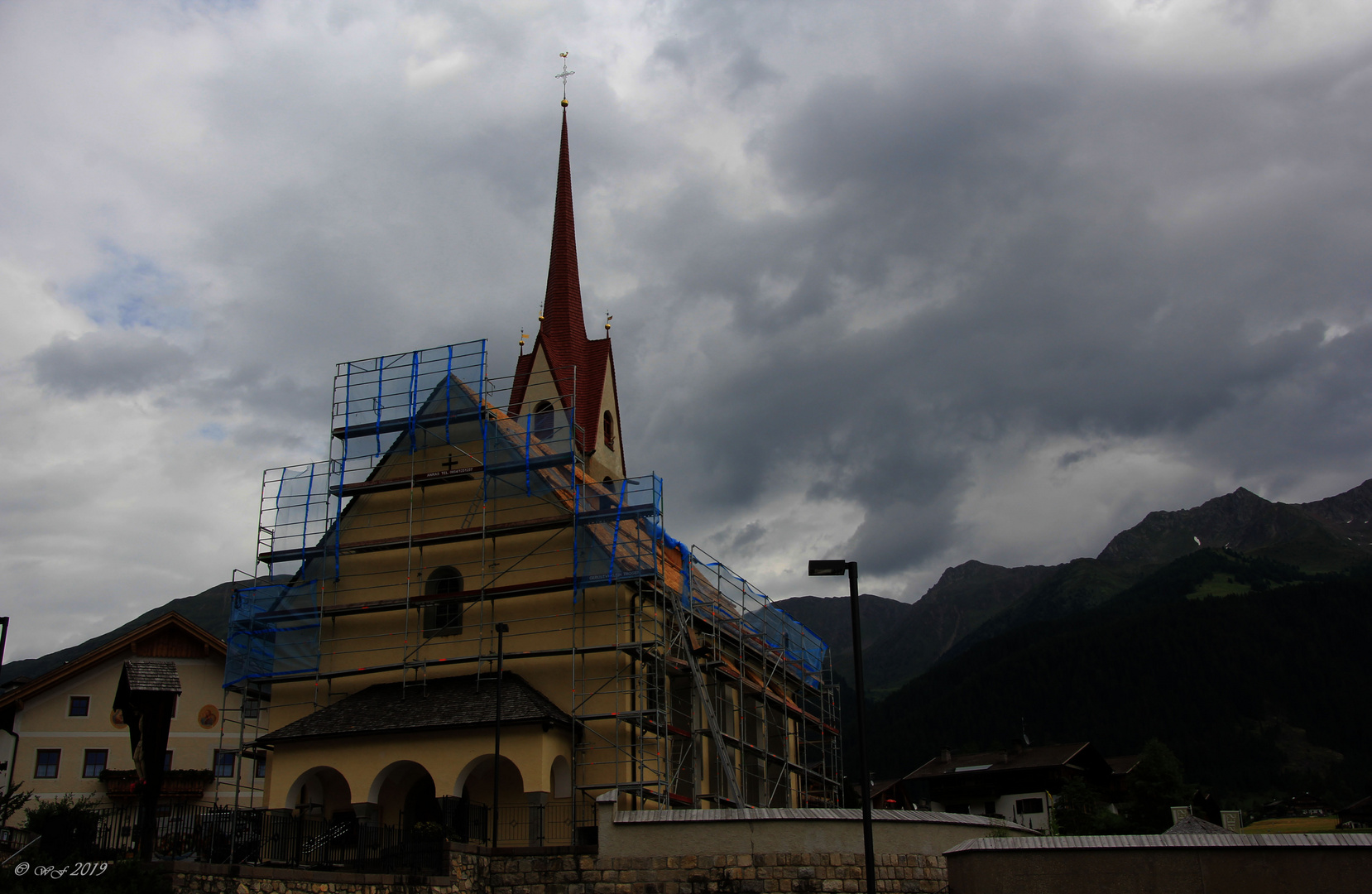 Kirche in St. Magdalena Foto & Bild architektur, landschaft, berge