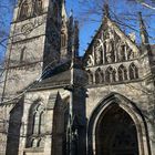 Kirche in Stadtilm (bei Erfurt) im Winter 2