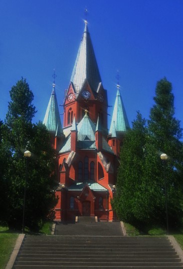 Kirche in Västervik/Schweden