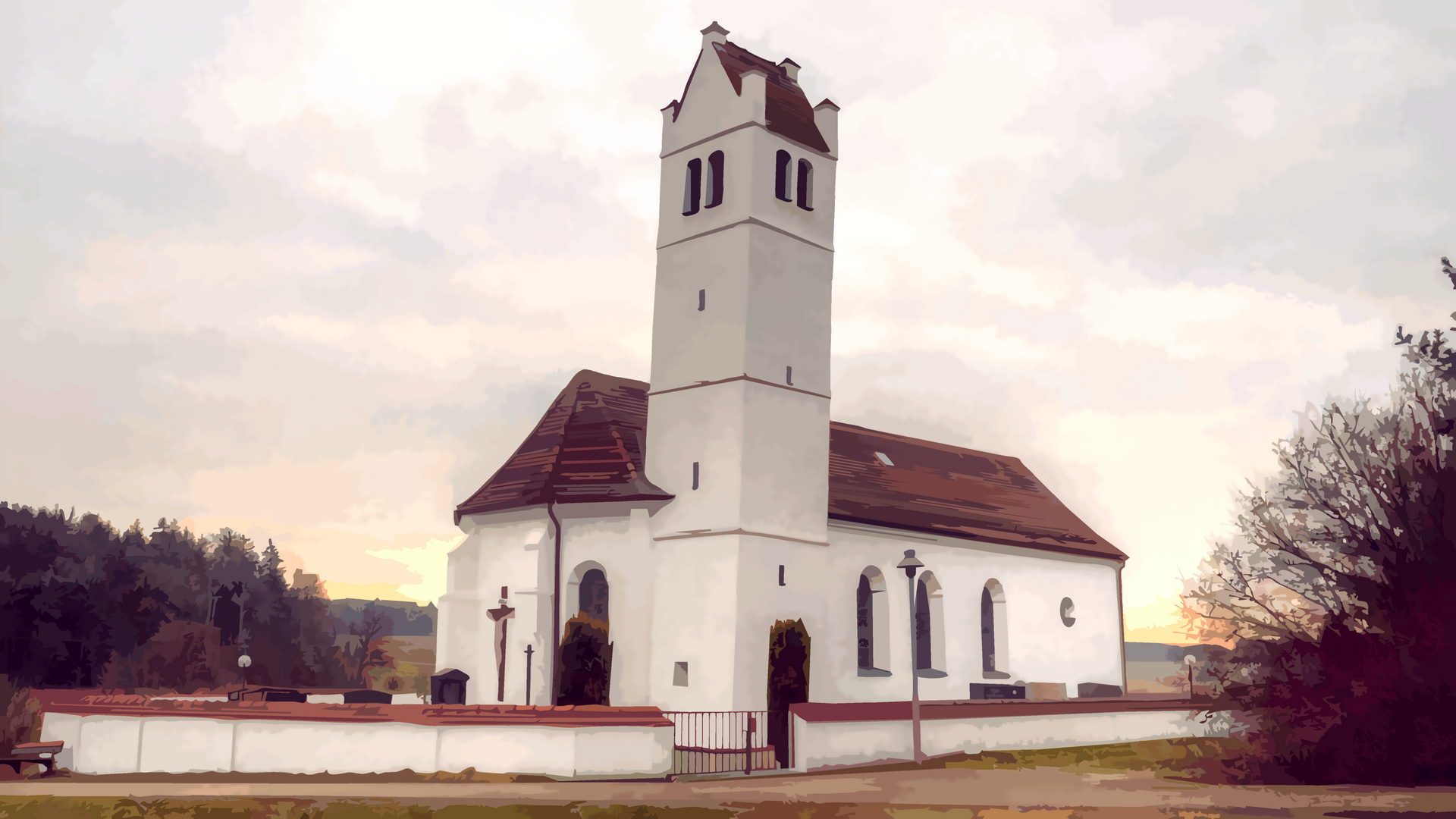 Kirche in Volkersdorf