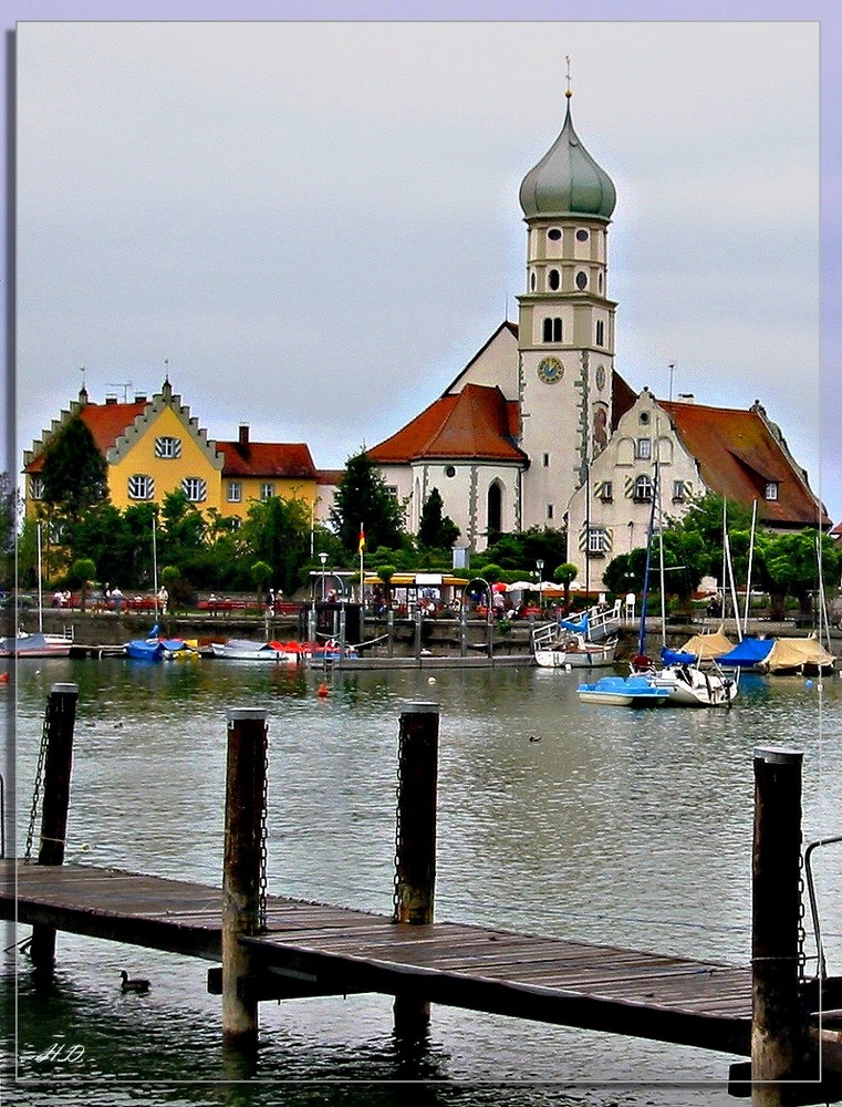 Kirche in Wasserburg/Bodensee