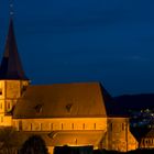 Kirche in Weinsberg zur blauen Stunde