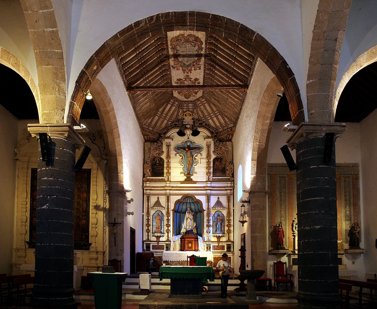 Kirche in Yaiza auf Lanzarote