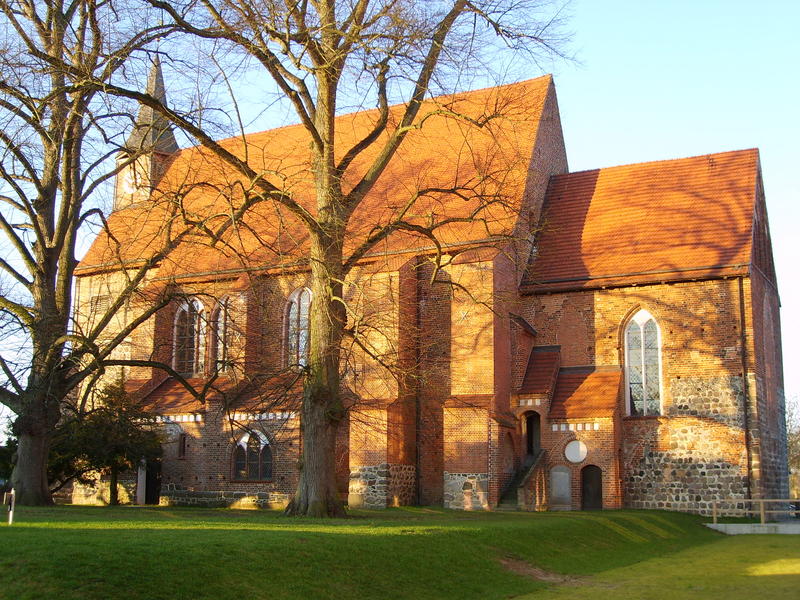 kirche in zarrentin am schaalsee