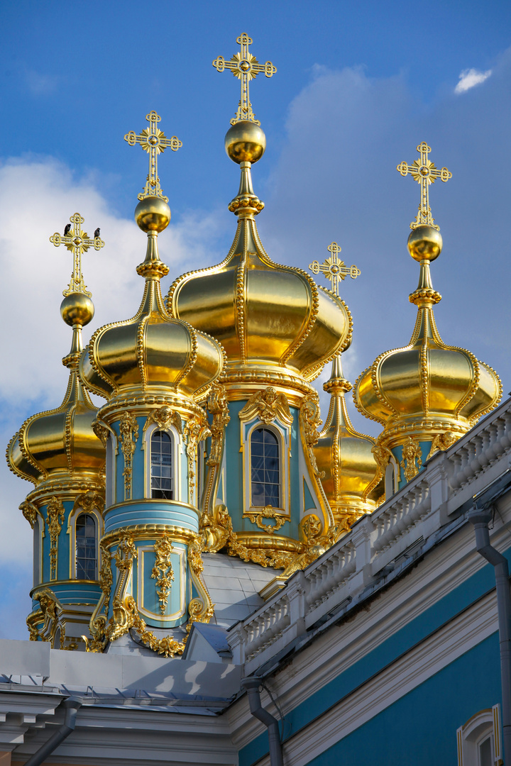 Kirche in Zarskoje Selo bei St. Petersburg