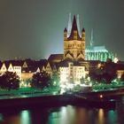 Kirche Kirche Gross St.Martin vor dem Kölner Dom