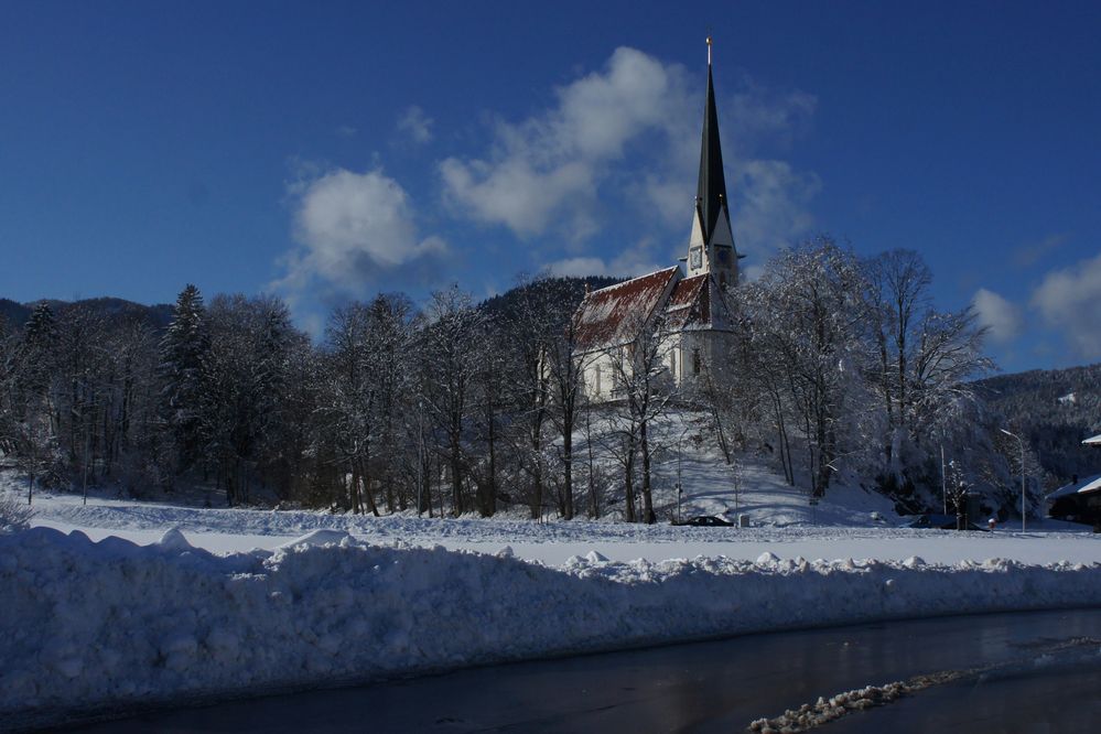 Kirche Mariä Himmelfahrt in Bad Wiessee.