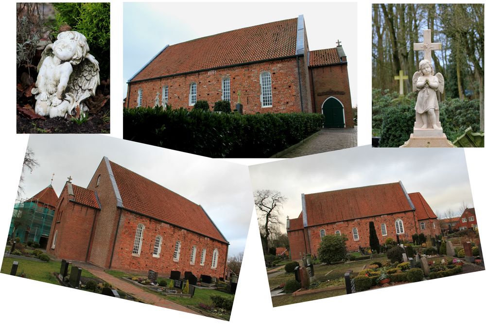 Kirche mit Friedhof