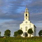 Kirche mit Sonne