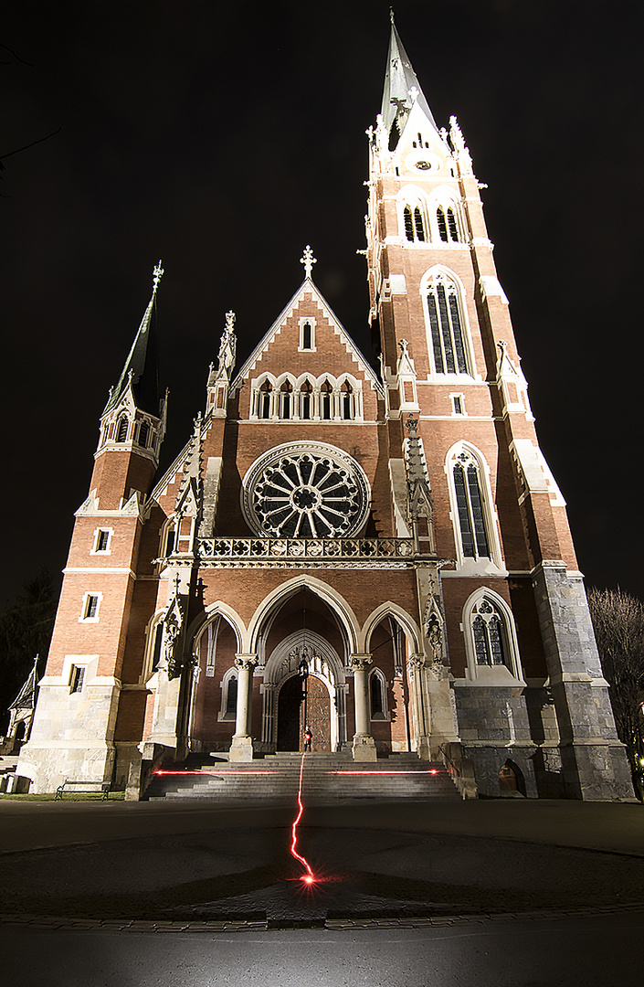 kirche mit zunge