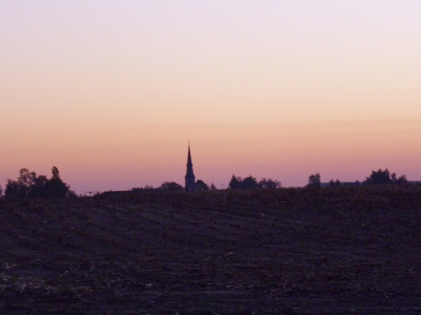 Kirche morgens