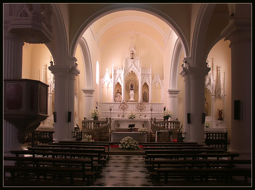Kirche Noestra Seniora de Guadalupe in Tiguise auf Lanzarote