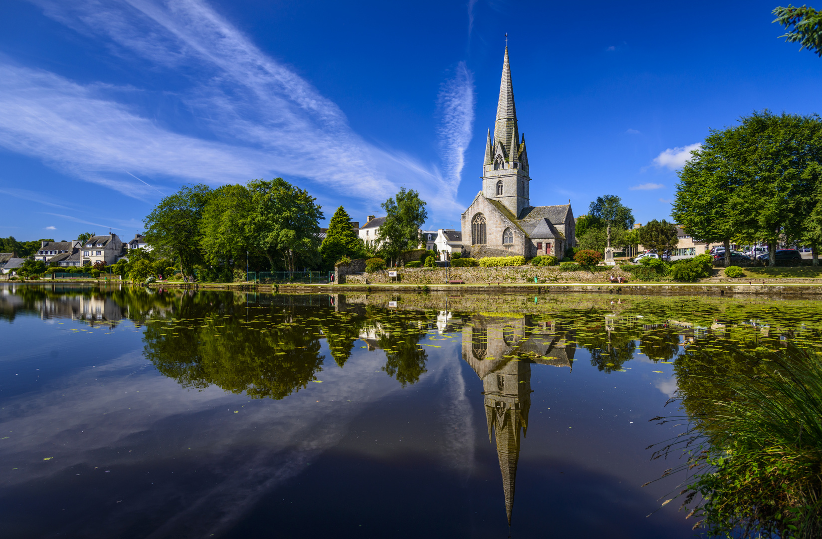 Kirche Notre-Dame, Rosporden, Bretagne, France