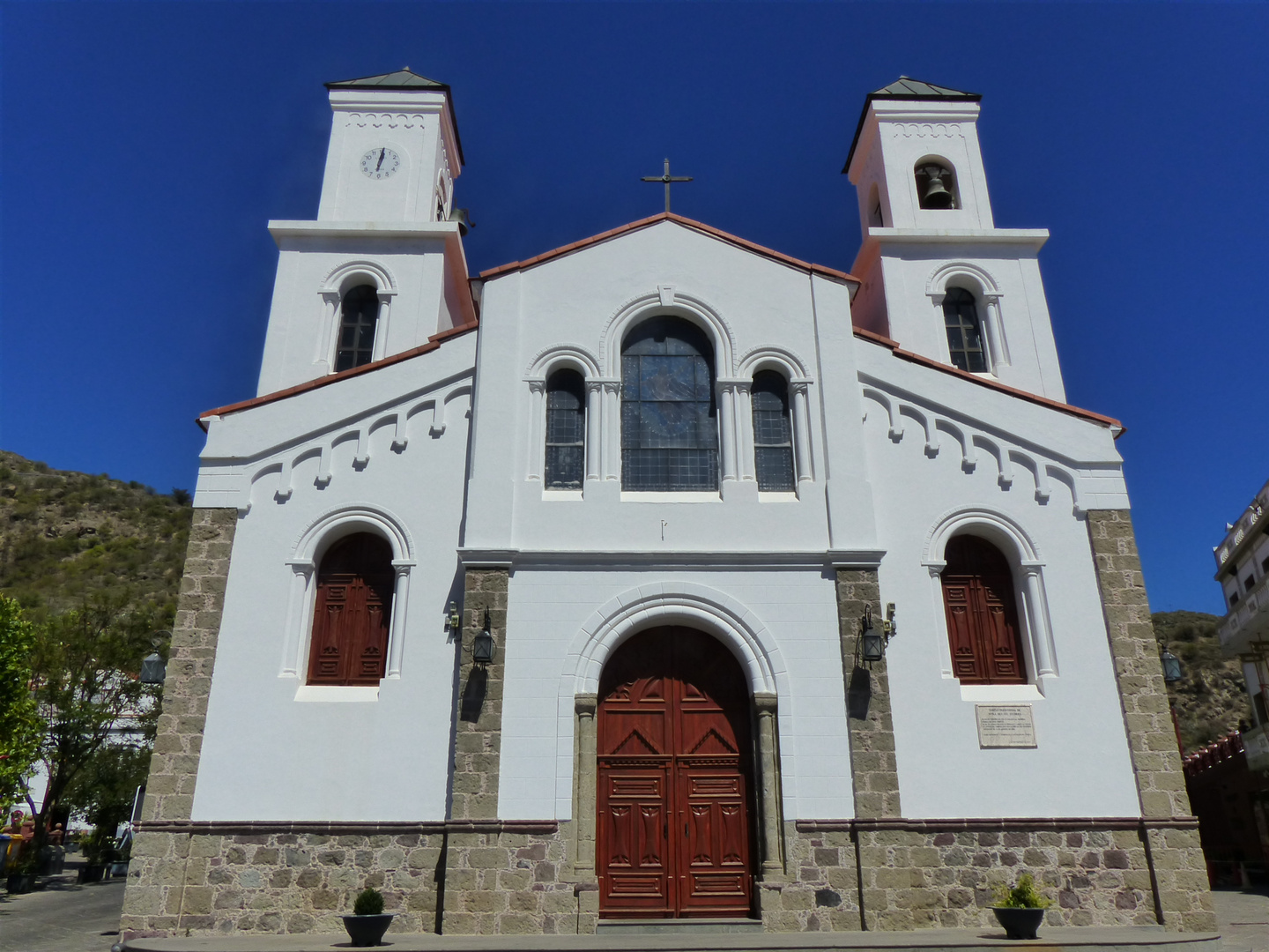 Kirche Nuestra Senora del Socorro von Tejeda - Gran Canaria