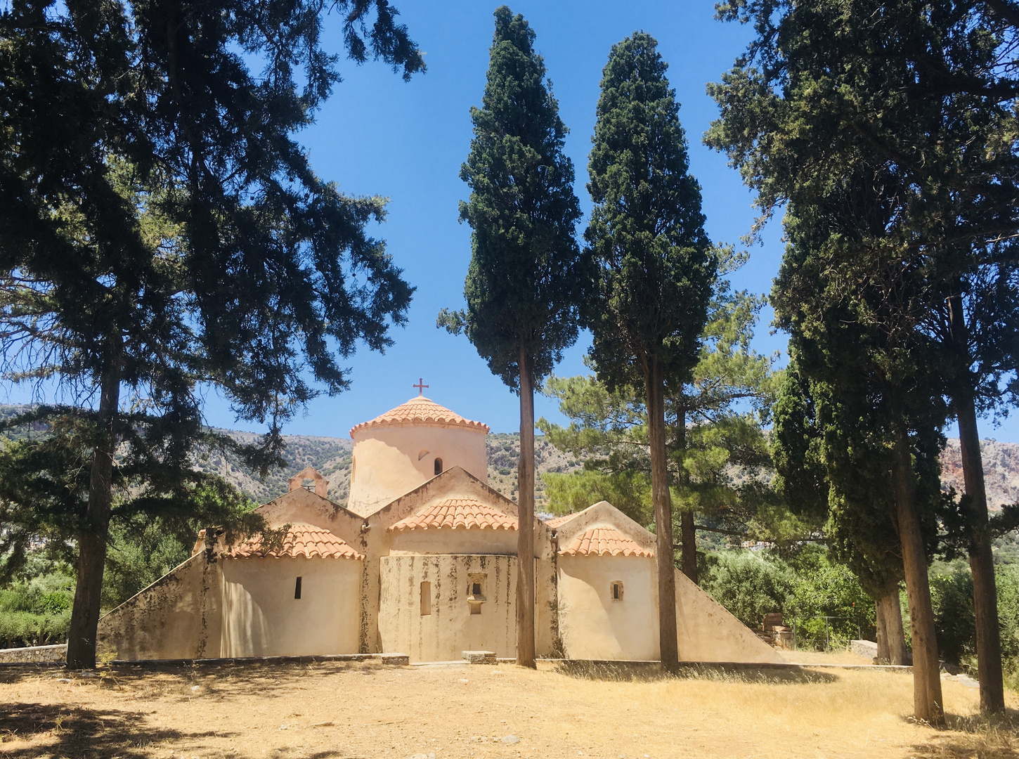 Kirche Panagia i Kera, Nähe Kritsa, Kreta