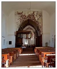 Kirche Pilsum Innenansicht