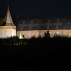 Kirche Rodenäs bei Nacht