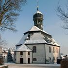 Kirche Rübenau  Erzgebirge Sachsen