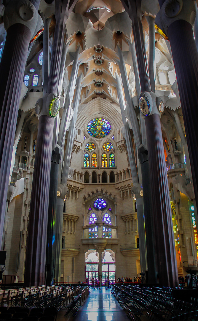 Kirche Sagrada Familia In Barcelona Foto Bild Architektur Sakralbauten Innenansichten Kirchen Bilder Auf Fotocommunity