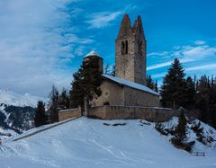 Kirche San Gian bei Celerina