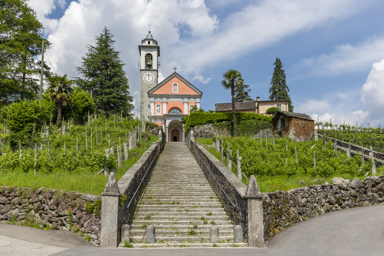 Kirche San Maurizio - Maggia/Tessin