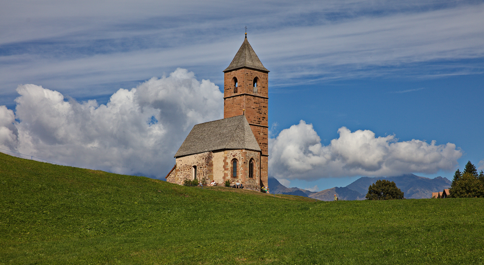 Kirche Sankt Katharinen in Hafling bei Meran - Südtirol