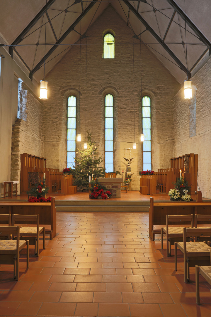 Kirche Sankt Marien im Cistercienserinnen-Kloster in Helfta bei Eisleben