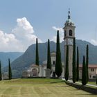 Kirche Sant´Abbondio, Montagnola, Tessin,Schweiz