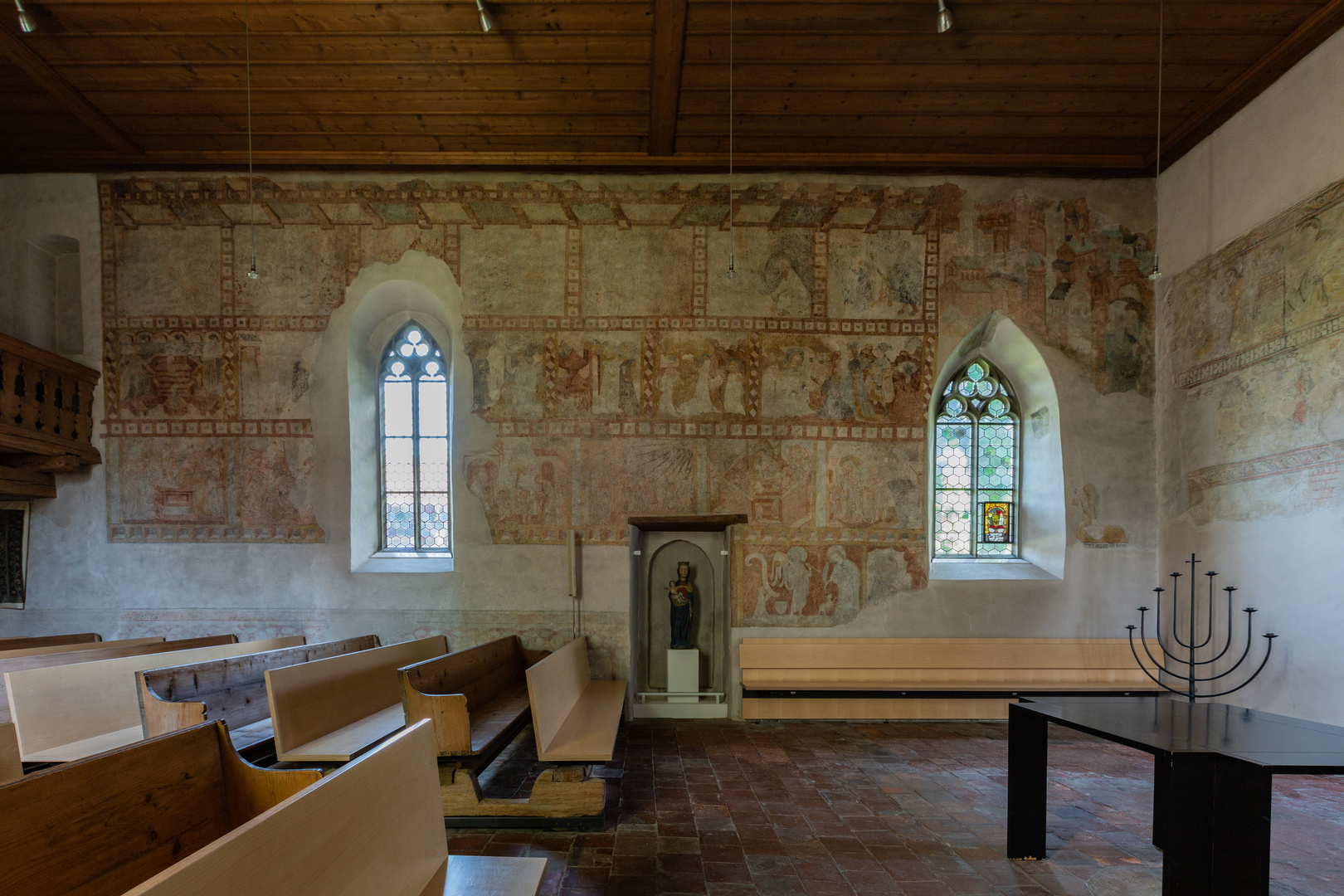 Kirche Scherzligen - gotische Fresken