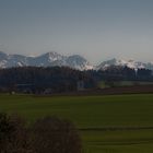 Kirche Schlier grüsst die Alpen