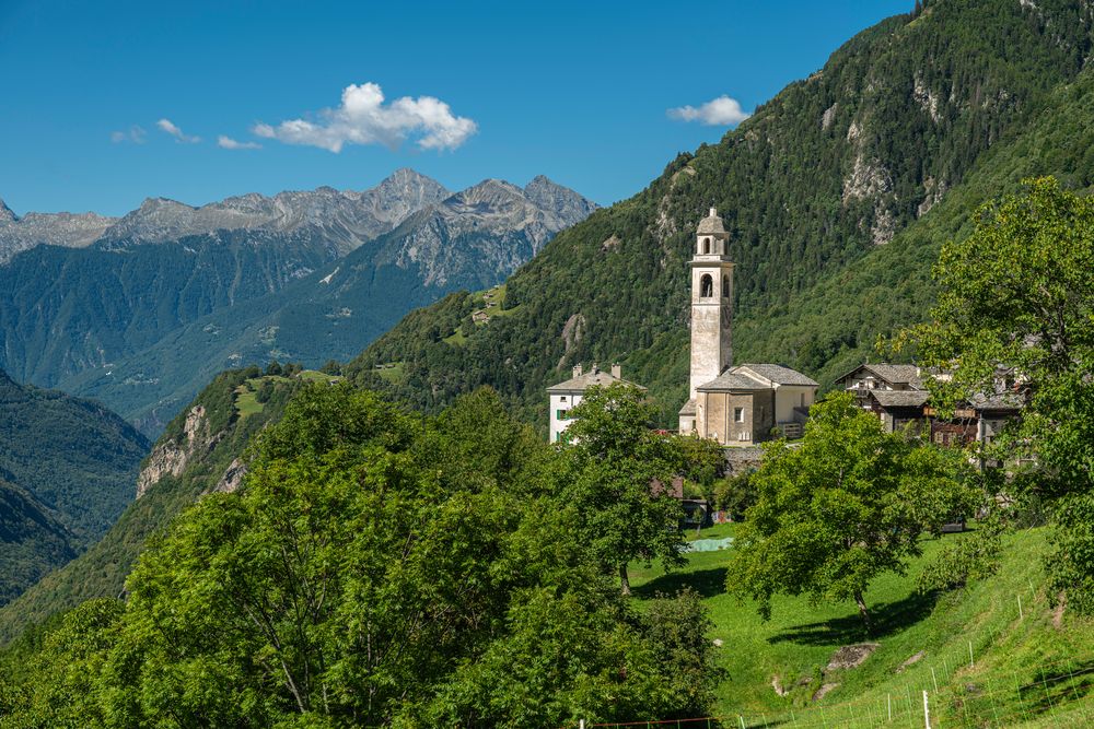 Kirche Soglio im Bergell