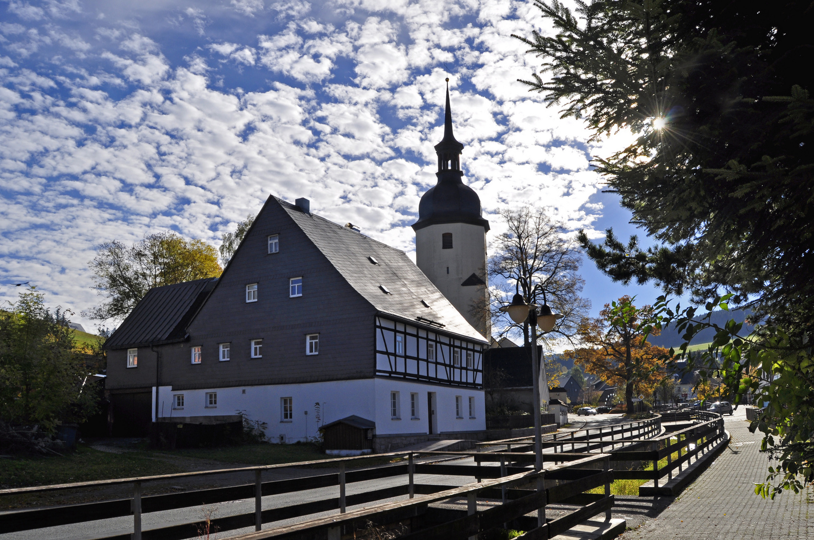 Kirche Sosa im Erzgebirge