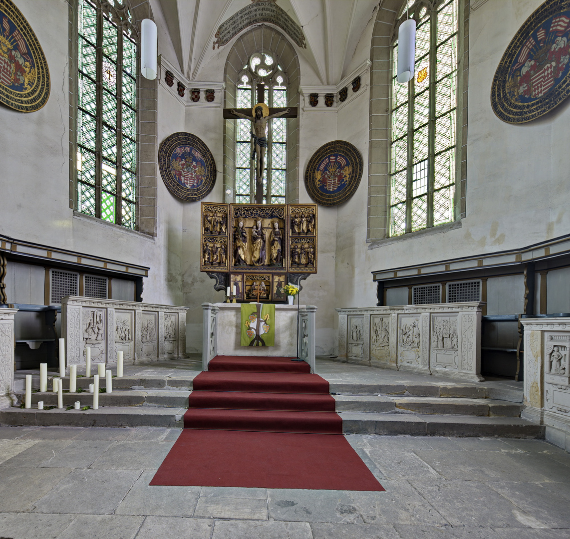 Kirche St. Annen in der Eislebener Neustadt - Marien-Altar